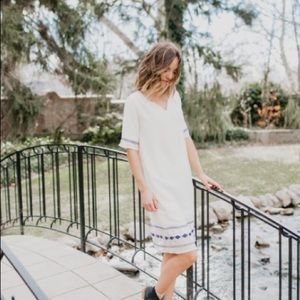 NWT Southwest Embroidered Shift Dress